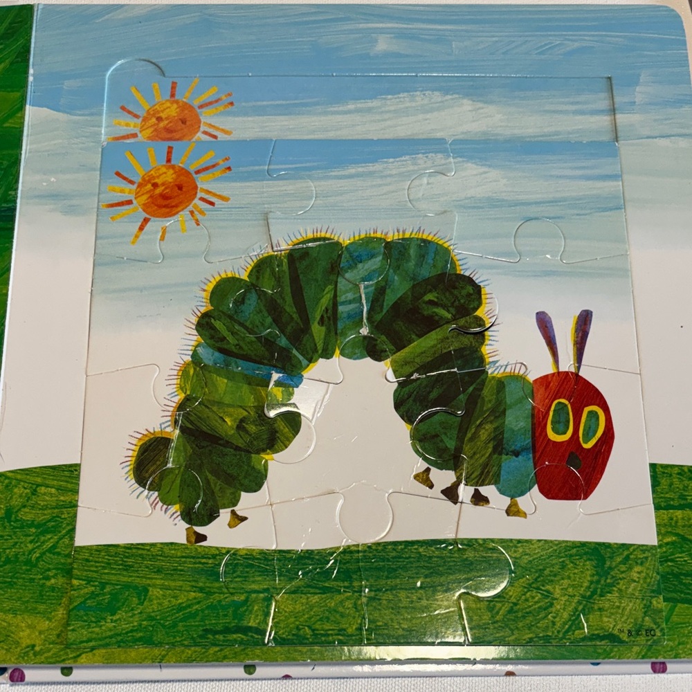 Eric Carle Puzzle Book and I Love Dad Book Set - Picture 2 of 9